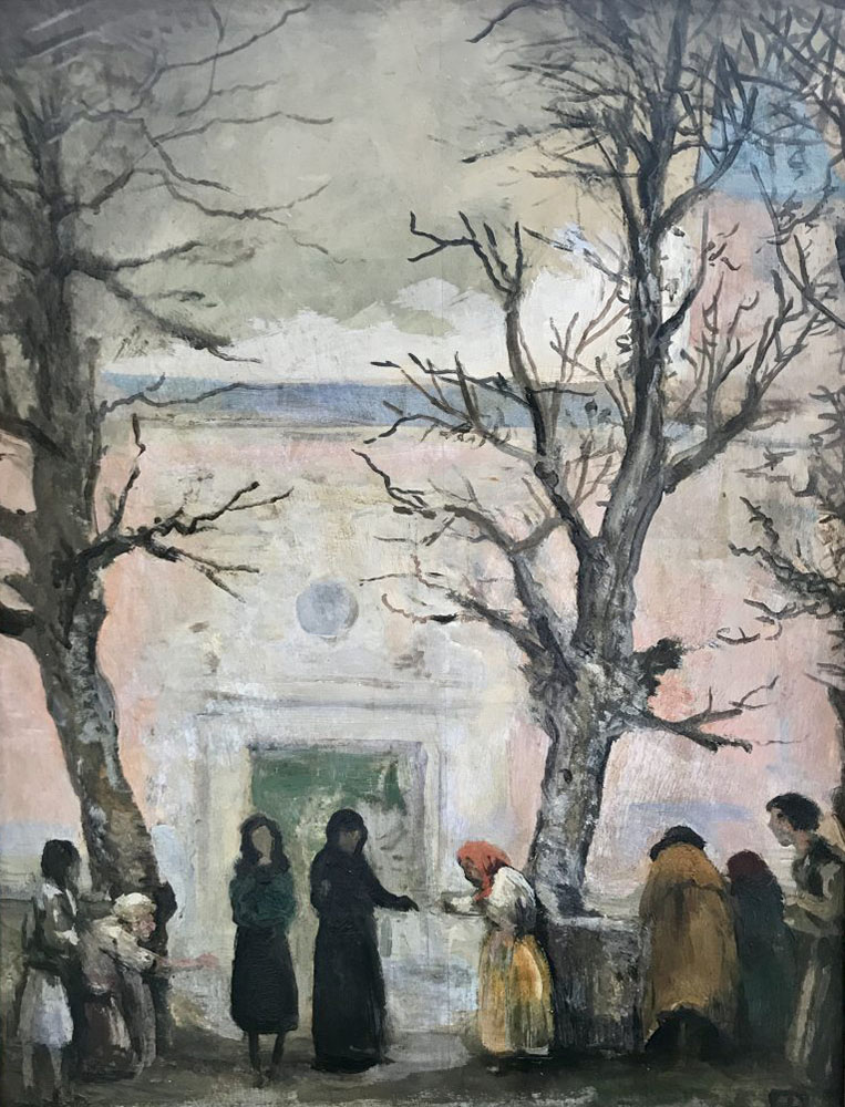 Árboles-secos-Ricardo-Baroja-Minas-de-Río-Tinto-Huelva-1871-Navarra-1953