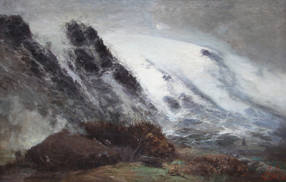 Carbonera-en-la-sierra-del-Guadarrama-Jaime-Morera-y-Galicia-Lérida-1854-Madrid-1927