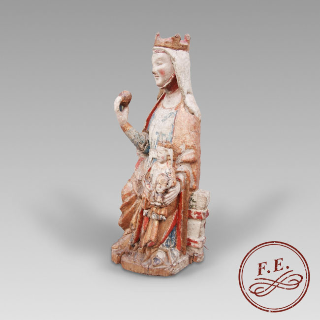 Santa-Generación-Madera-policromada